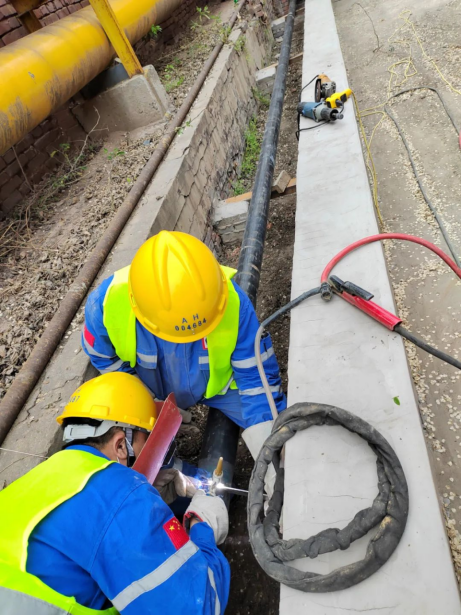 努力圖樹立,庶幾終有成——記燃氣事業部CNG加氣站進氣管道改造